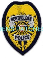 COLORADO,NORTHGLENN POLICE BADGE PATCH 1_wm